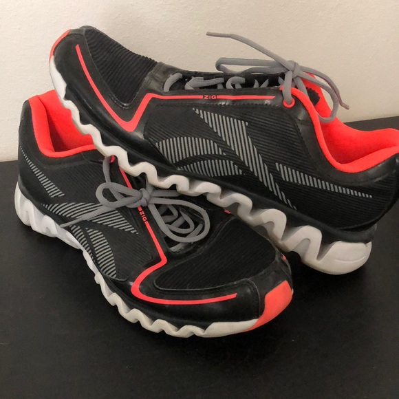 zapatos reebok ziglite rojo